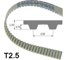 6T2.5 2240 J PU TIMING BELT MADE IN ITALY